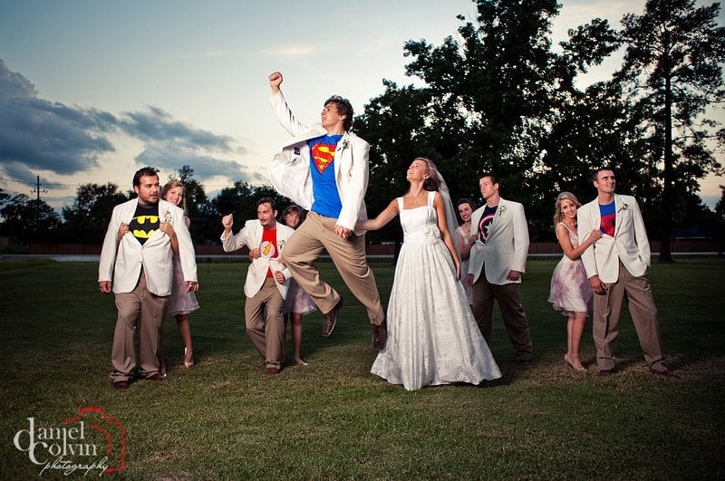Reverent Wedding Films | superhero theme groomsmen | wedding videographer
