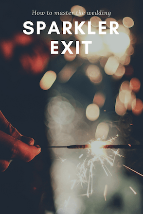 How to Pull Off a Sparkler Exit
