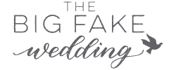 The Big Fake Wedding Logo